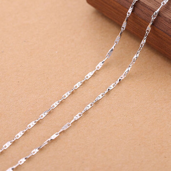 亚瑜媚999足银项链女足银满天星光闪亮锁骨链短款裸链无吊坠银链子