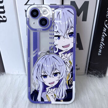 苹果14华为oppovivo小米伊蕾娜二次元全包天使眼防摔手机壳 伊蕾娜