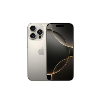 国家补贴：苹果 Apple iPhone 16 Pro（A3294）512GB 原色钛金属