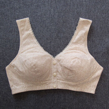 内衣女学生胸衣无钢圈背心文胸少女初中高中大学生18岁胸罩棉大码胖薄