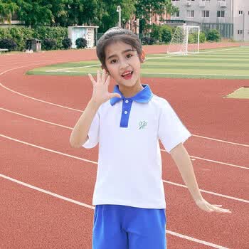深圳市校服小学生秋装长袖统一班服冬装外套夏装短袖t恤套装男生女生