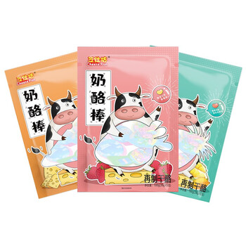 芝仕坊 儿童奶酪棒混合水果味 原味300g/15粒装 高钙休闲零食品