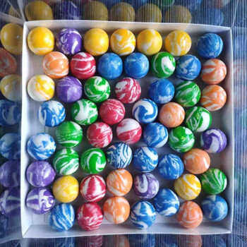 弹力球32号橡胶实心儿童弹球跳跳球玩具混装款式球小鸭子十二生肖多款