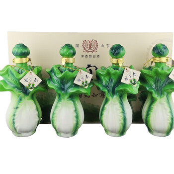 冠宜春白酒52度礼盒装 浓香型纯粮酒 山东名酒白酒聊城地方名酒送礼摆