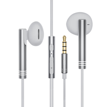 通用入耳式有线耳机适用于华为oppo小米vivok歌通话语音线控带麦  句