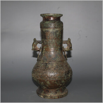 圆壶老青铜器酒器礼器重器古玩古董杂项战国收藏品老货【图片 价格
