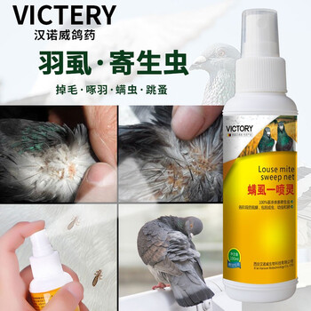 汉诺威鸽药大全螨虱一喷灵鸟信鸽鸽药虱螨灵鸽虱螨体外驱虫用品虱螨清