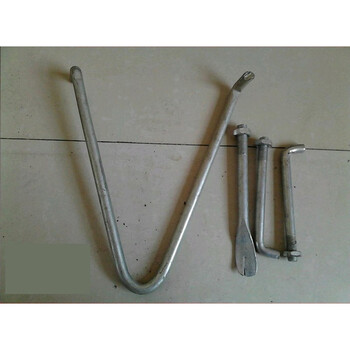 镀锌拉力环 鱼尾穿钉 l穿钉 电缆托架穿钉 积水罐 井用托架托板 v形