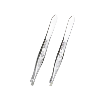 不锈钢眉夹眉毛钳修眉夹拔毛眉毛夹子拔胡子夹胡须小镊子 芳龄剑纹眉