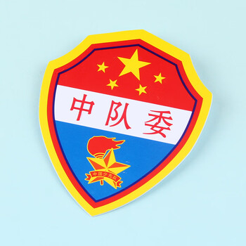 pvc臂章队干标志牌少先队队干部标志定制小学生班干部 中队委(10个)