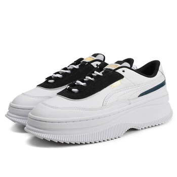 彪马puma女鞋厚底小白鞋皮面休闲鞋女款鞋子运动鞋女119502皮面