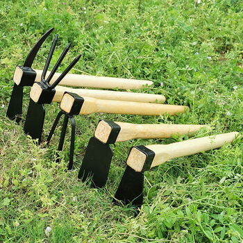 琛艺 农用工具大全全钢小锄头挖地挖笋专用神器家用户外农具园艺工具