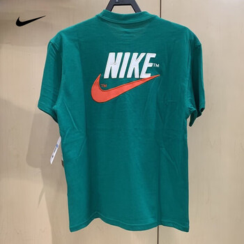 耐克(nike)短袖男装2024夏季新款跑步运动服针织透气时尚宽松圆领上衣