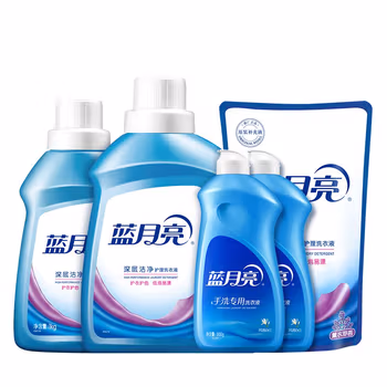 蓝月亮2kg洁净薰+1kg洁净薰瓶+1kg洁净薰袋+500g手洗翻盖×2