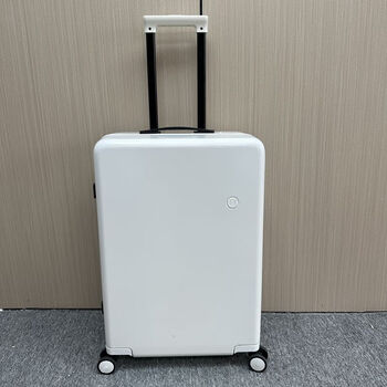 小米出口拉杆箱学生日系登机万向轮行李箱微瑕尾货旅行箱白色24寸