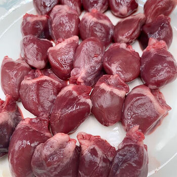 斓优森顺丰兔心兔子心新鲜农杨养殖兔心现杀冷鲜冷