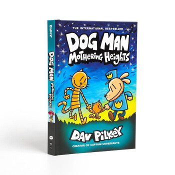 英文原版Dog Man10 神探狗狗的冒险 Mothering Heights 漫画幽默图画故事 [精装]