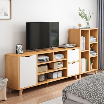 耐家 北欧卧室电视柜现代简约高柜客厅小户型组合墙柜主卧经济型地柜