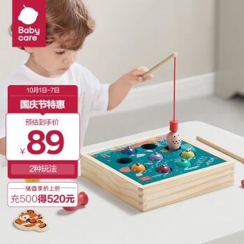 babycare儿童钓鱼玩具木质磁性鱼购买攻略，价格走势图和评测分析