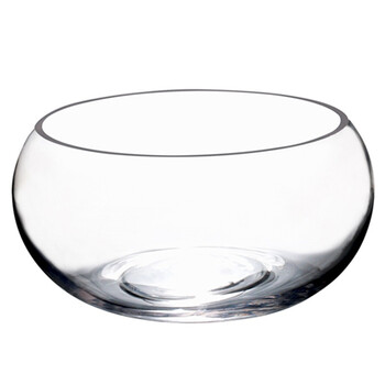 智汇 小鱼缸 金鱼缸圆形迷你玻璃鱼缸桌面小型水族箱家用客厅创意乌龟