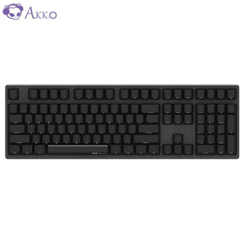 AKKO Ducky Zero 3108 PBT 机械键盘 (Cherry红轴、黑色)