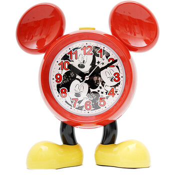 迪士尼disney创意闹钟米奇可爱卡通闹钟学生儿童起床闹铃懒人床头钟