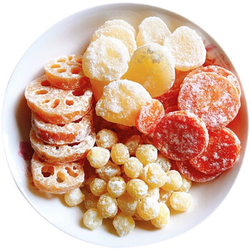 冬瓜糖糖莲子糖莲藕糖马蹄结婚喜糖广东传统即食零食年货零食特产 糖
