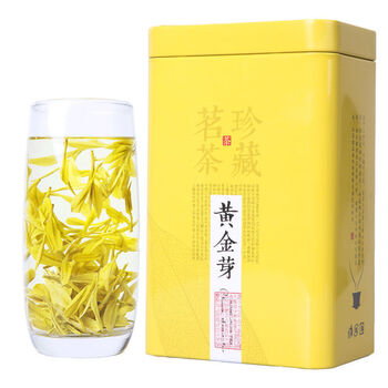 高山茶叶绿茶黄金叶春茶250g 雨前一级黄金芽 250克 * 2袋【图片 价格