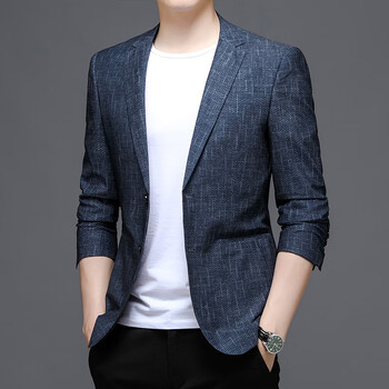 金盾kindon西服男2021新款春秋季西装时尚潮流商务休闲韩版西服男单件