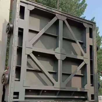 水闸门水库渠道钢制镶铜铸铁闸门启闭机泵站河道机闸一体不锈钢拱形