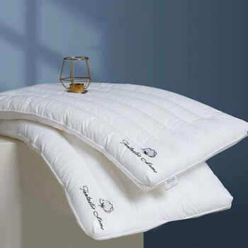 博洋家纺(beyond)枕头枕芯 可水洗成人软枕芯单人学生低枕单个装一对