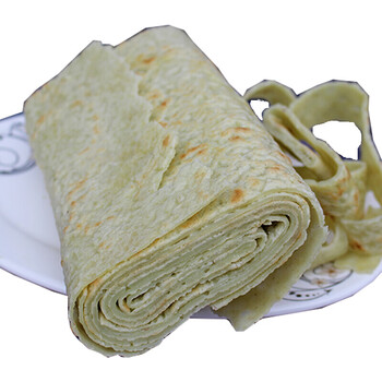 宽豆皮恩施手工柴火米粉绿豆皮现做传统小食恩施特产500g宽绿豆皮1斤