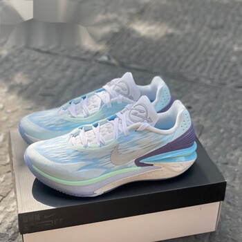 0新款冷蓝男子低帮全掌气垫防滑耐磨实官方nike 旗舰官网gt cut2冰蓝