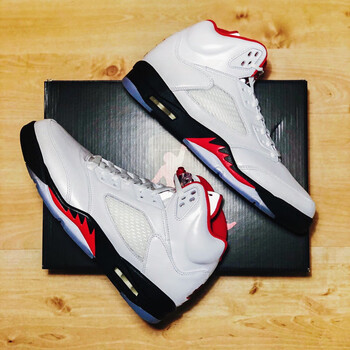 淇丝蔓aj5 retro大巴黎篮球鞋男低帮气垫黑金流川枫奥利透气运动 aj5