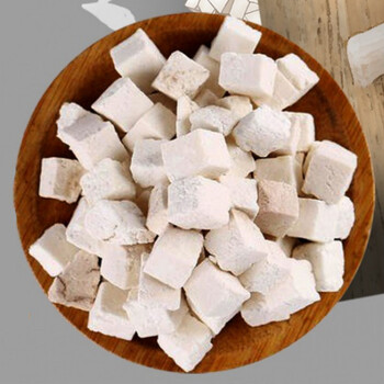 大别山区野生白茯苓500g伏苓块中土茯苓片茯苓糕 方块