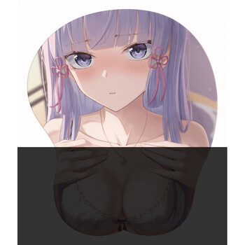 原神 定制3d胸鼠标垫美女二次元立体超大胸原神碧蓝航