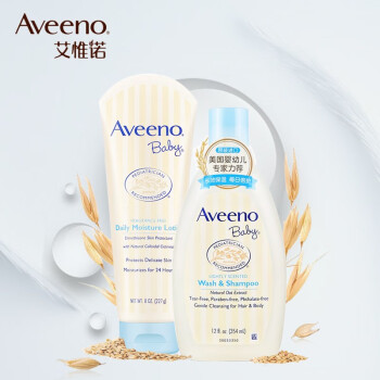 艾惟諾（Aveeno）嬰兒每日倍護二合一洗發沐浴露 354毫升+嬰兒每日倍