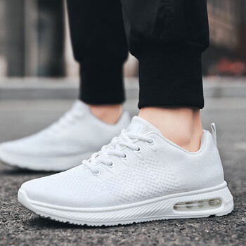 双星女鞋春季轻质慢跑鞋缓震透气跑步鞋运动鞋女士情侣时尚小白鞋气垫