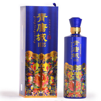 青唐城1035青稞酒青海互助青稞酒清香型白酒青唐城天香45度750ml单