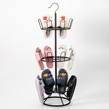 商场同款jomow晾鞋架室外阳台家用拖鞋挂架旋转鞋架落地晒鞋神器简易