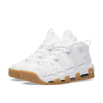 more uptempo 大air 皮蓬气垫运动休闲篮球跑步鞋 414962-103 白生胶