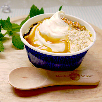 进口日本mow冰淇淋碗装抹茶冰激凌另有咖啡红豆口味雪糕杯mow草莓口味