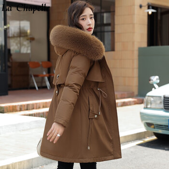 服饰内衣>女装>棉服>韦戒>韦戒棉服外套女冬季2023新款韩版加厚保暖
