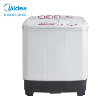 美的（Midea）洗衣机半自动 8公斤双桶双缸 强力洗涤 MP80-DS805