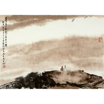 朵云轩木版水印 傅抱石一望大江开中国画装饰画收藏馈赠家居立轴40 5x56cm 画芯尺寸 预订 图片价格品牌报价 京东 朵云轩木版水印 傅抱石一望大江开中国画装饰画收藏馈赠家居立轴40 5x56cm 画芯尺寸 预订 图片价格品牌报价 京东