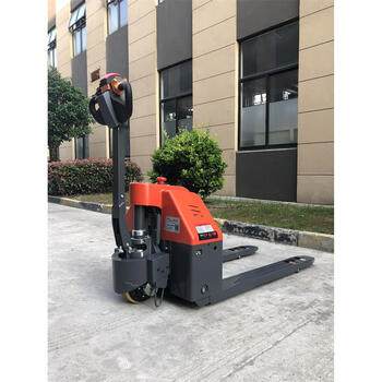 上海优晶全电动托盘搬运车65mm经济型小铁牛电动搬运车sl15全电动15t