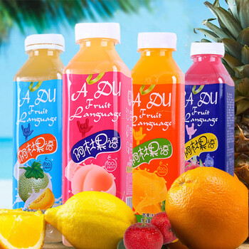 蜜桃果味果汁饮料整箱500ml4饮品汁纯饮料饮料