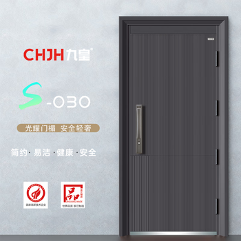 九皇安全门s-030家用入户门甲级门子母门防盗门进户门 单门