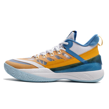 鞋阿隆戈登ag实战防滑q弹2023春季新款全能版运动鞋 361度白/复古黄