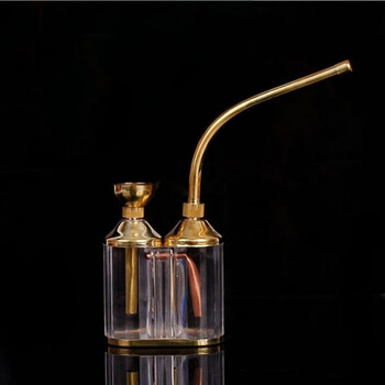 水烟斗两用玻璃烟锅老式水烟壶烟丝烟袋过滤烟嘴水烟筒全套男士两用